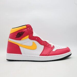 NWOB Nike Air Jordan 1 Men's 12 Retro High OG Shoe Light Fusion Red 555088 603